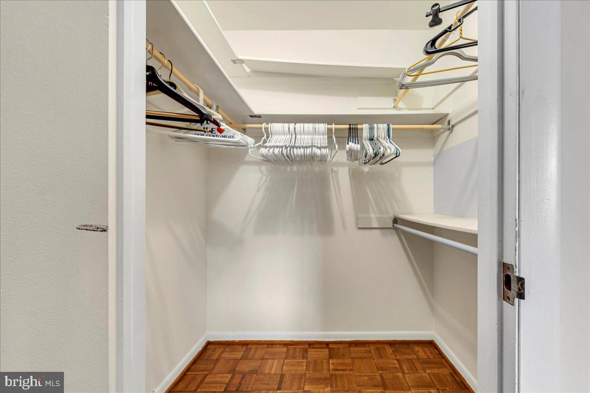 1403 Shallcross Avenue, Unit 310 Wilmington, DE 19806 - Photo 20 of 21 a view of walk in closet with empty racks