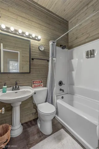 a outdoor space with patio furniture