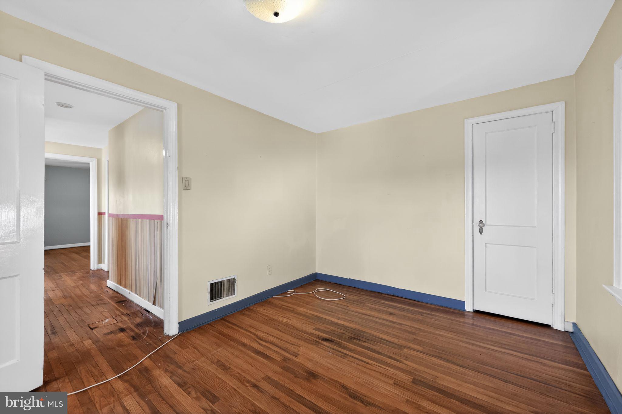 1212 Meadow Road Woodlyn, PA 19094 - Photo 22 of 30 wooden floor in an empty room