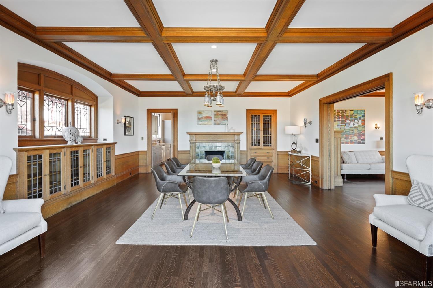 1314 Arch Street Berkeley, CA 94708 - Photo 11 of 90 a view of a dining room with furniture window and wooden floor