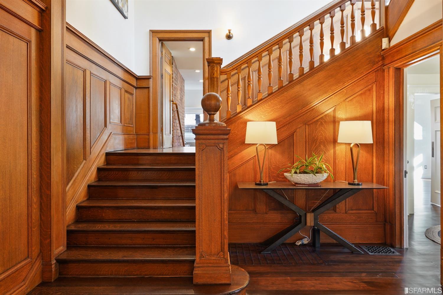1314 Arch Street Berkeley, CA 94708 - Photo 21 of 90 a view of entryway with wooden floor and a front door