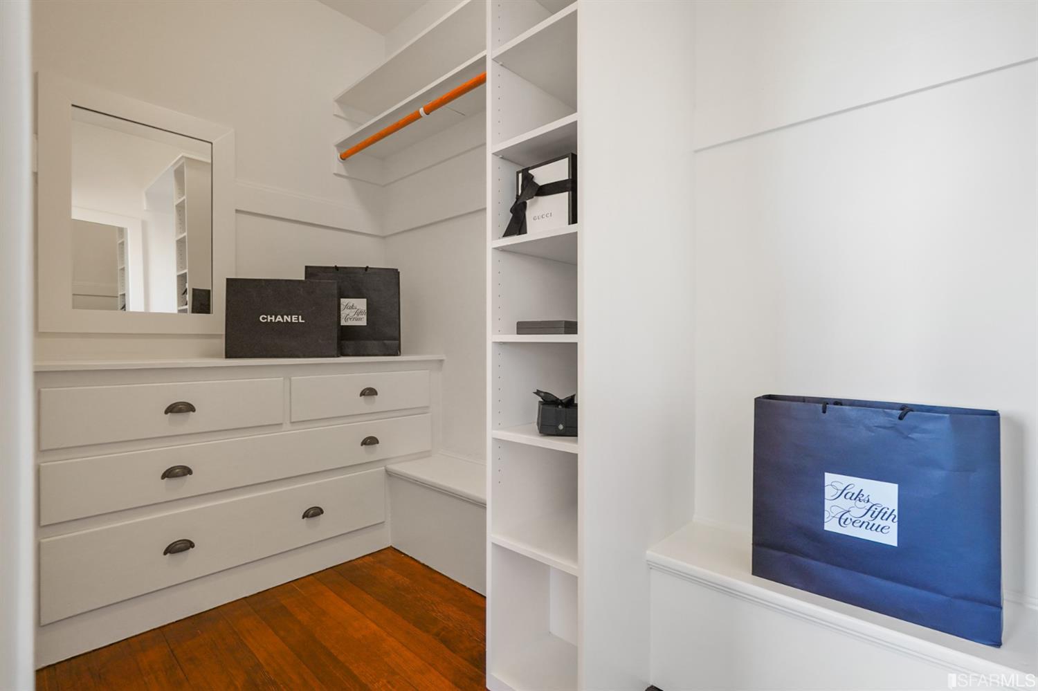 1314 Arch Street Berkeley, CA 94708 - Photo 26 of 90 a view of an empty walk in closet