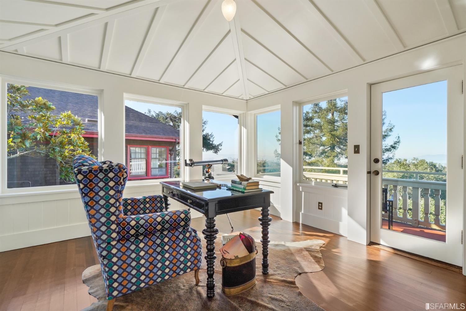 1314 Arch Street Berkeley, CA 94708 - Photo 31 of 90 a outdoor dining space with furniture and wooden floor