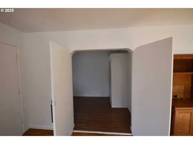 a view of wooden floor