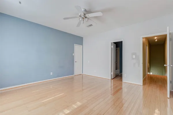 wooden floor in an empty room