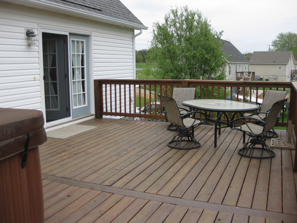 1410 Merriman Way Road Moneta, VA 24121 - Photo 37 of 43 Home! Entertainment Deck!