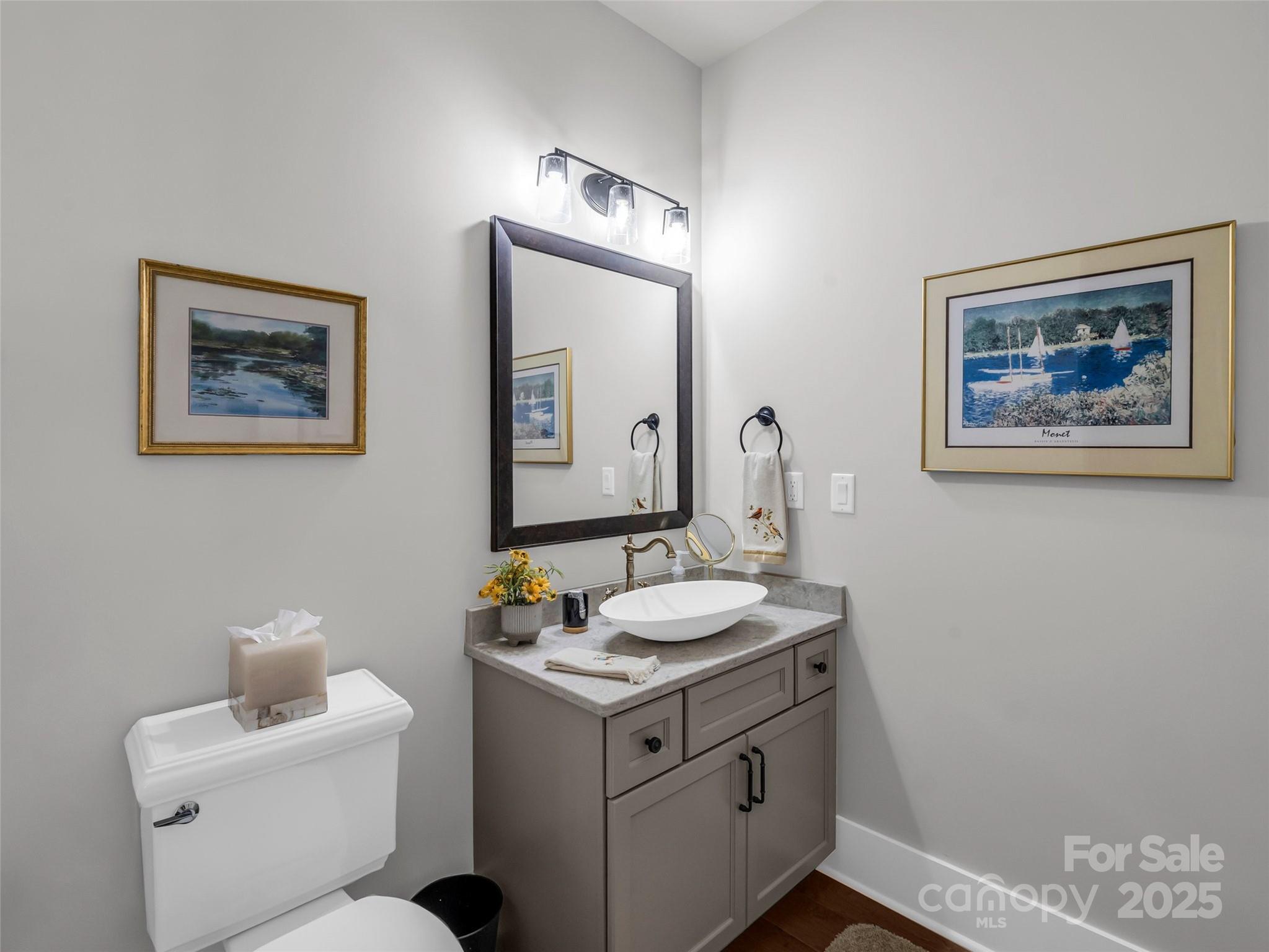 87 Jackson Ridge Ln Mill Spring Mill Spring, NC 28756 - Photo 23 of 42 a bathroom with a toilet a sink and mirror