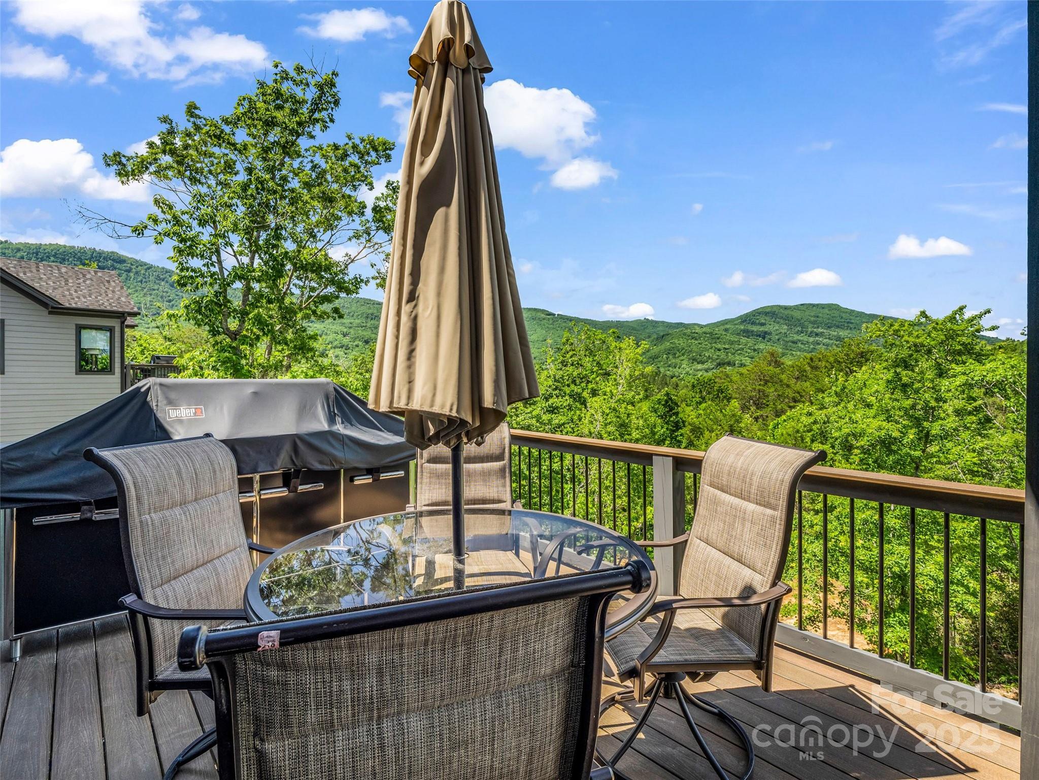87 Jackson Ridge Ln Mill Spring Mill Spring, NC 28756 - Photo 32 of 42 a view of balcony with furniture and outdoor space