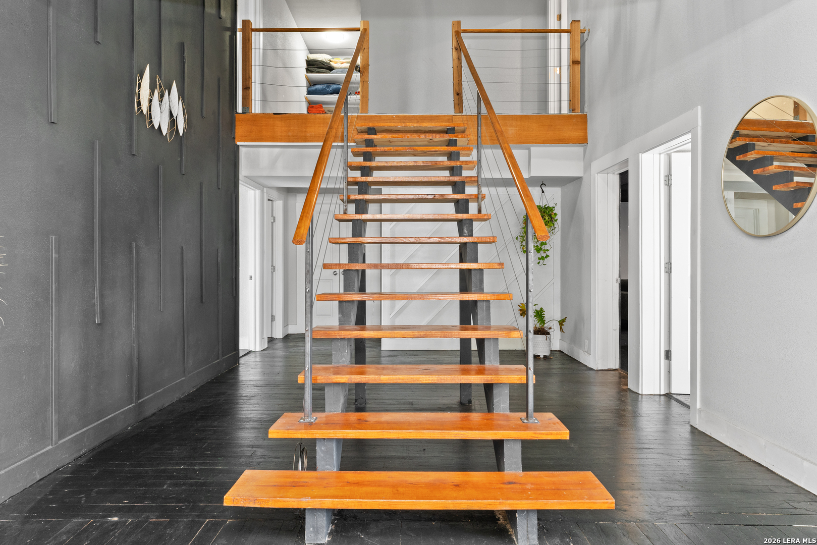 15285 South Skaggs Road Atascosa, TX 78002 - Photo 18 of 36 view of room with wooden floor