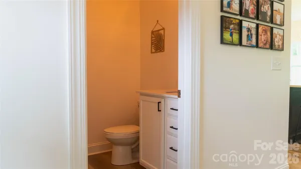 a bathroom with a toilet
