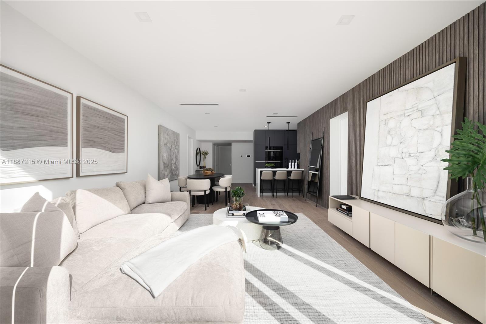 200 Sunrise Drive, Unit 200D Key Biscayne, FL 33149 - Photo 8 of 30 a living room with furniture and a large window