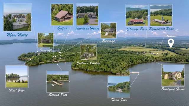 $22,900,000 | 1044 Grosse Point Road, Ferrisburgh, VT 05456