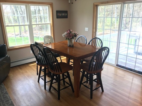 487 Sheldon Road Fitchburg, MA 01420 - Photo 16 of 27 a view of a dining room with furniture window and wooden floor