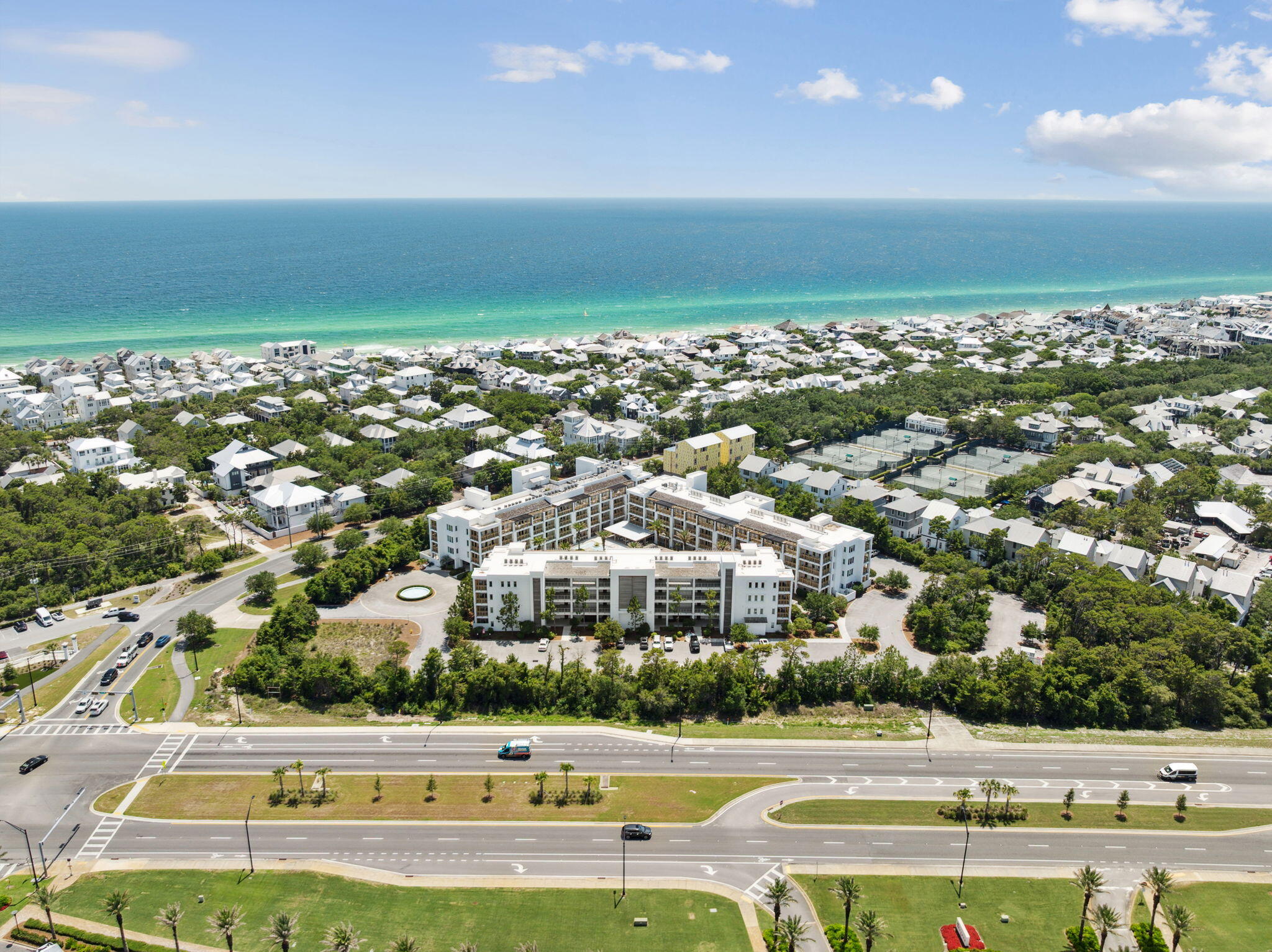 10941 East County Highway 30A, Unit 325 Inlet Beach, FL 32461 - Photo 24 of 36 an aerial view of a city