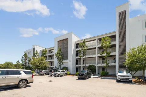a car parked in front of a building