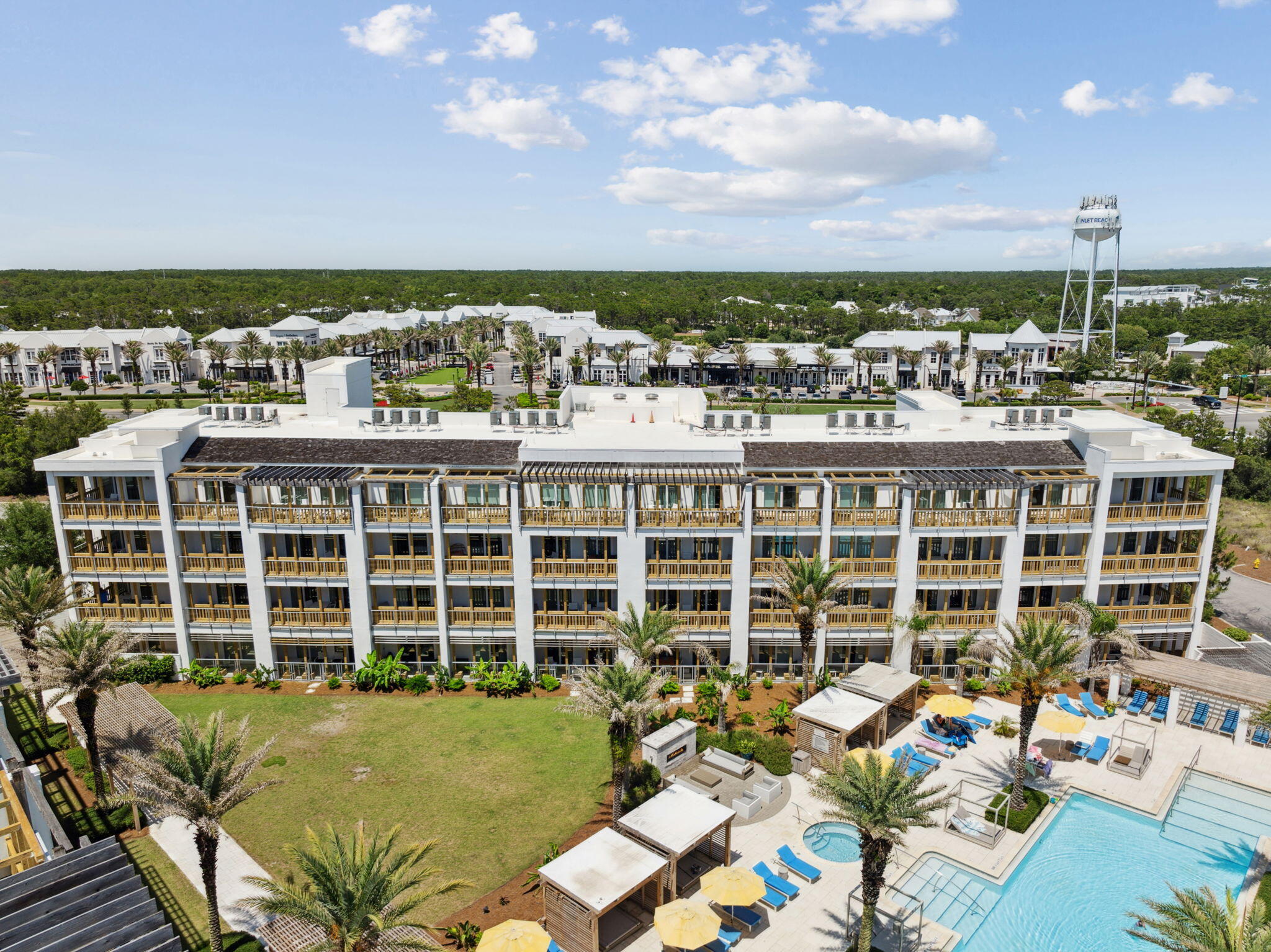 10941 East County Highway 30A, Unit 325 Inlet Beach, FL 32461 - Photo 32 of 36 a view of a city that has tall buildings