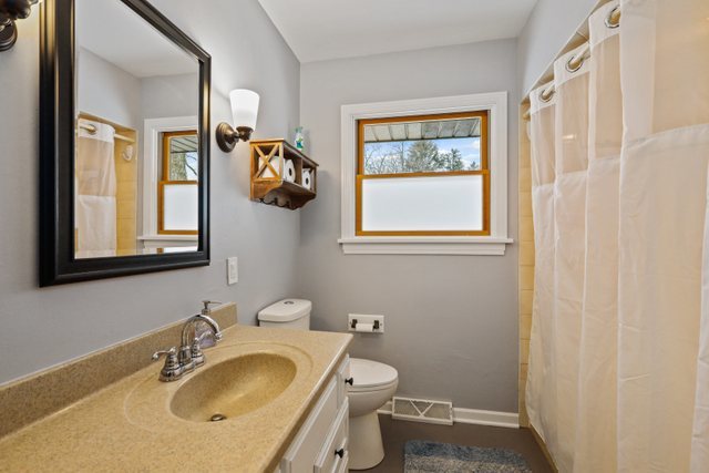28W777 Garys Mill Road Winfield, IL 60190 - Photo 19 of 47 a bathroom with a sink and a mirror