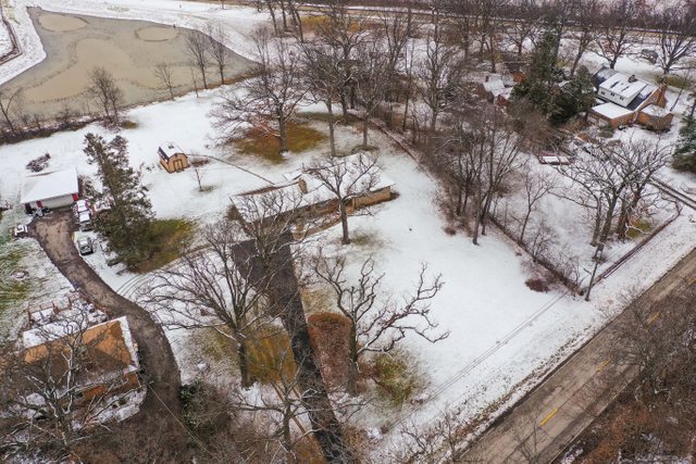 28W777 Garys Mill Road Winfield, IL 60190 - Photo 38 of 47 a view of a dry yard with trees