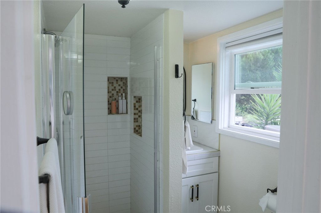 160 Avenida Florencia, Unit B San Clemente, CA 92672 - Photo 27 of 48 a bathroom with a shower and a sink