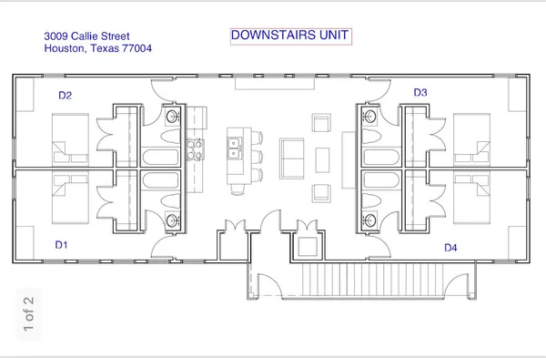 $895 | 3009 Callie Street, Unit A, Houston, TX 77004