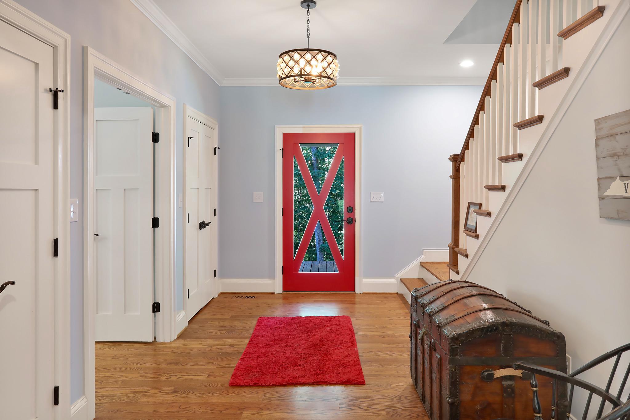 3411 Fenny Hill Road Delaplane, VA 20144 - Photo 14 of 75 Custom made unique front door to greet guests