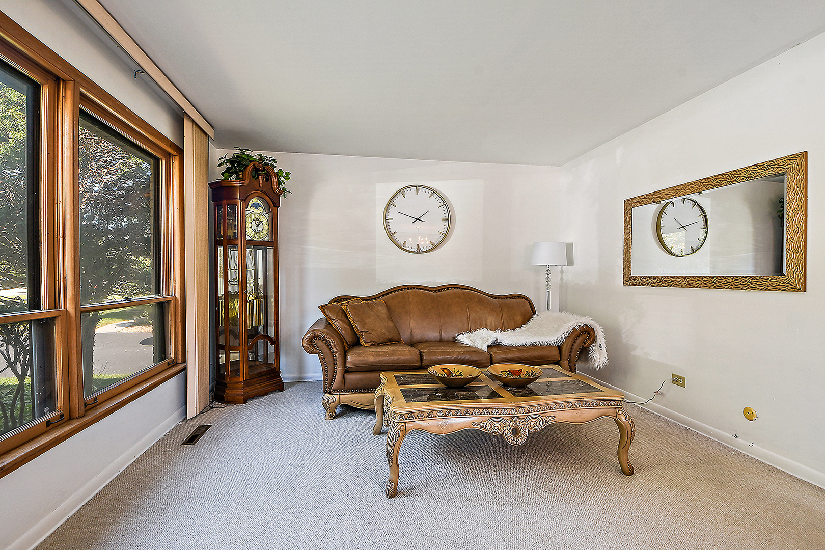 1143 Ridge Road Homewood, IL 60430 - Photo 7 of 26 a living room with furniture wall paintings a piano and a large window
