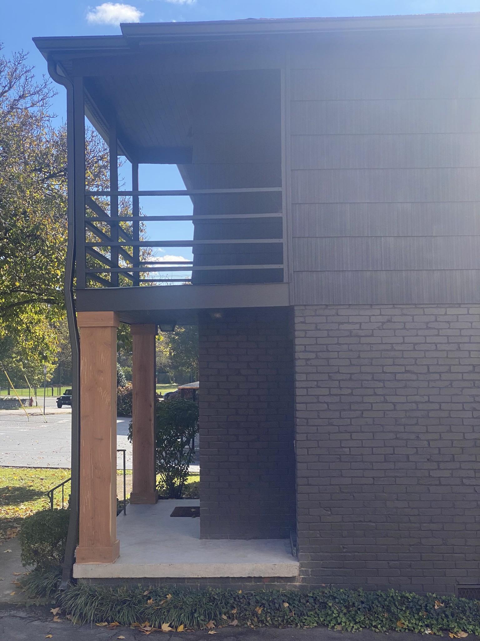 103 Lauderdale Road, Unit B Nashville, TN 37205 - Photo 2 of 17 a view of a porch with a table and chairs