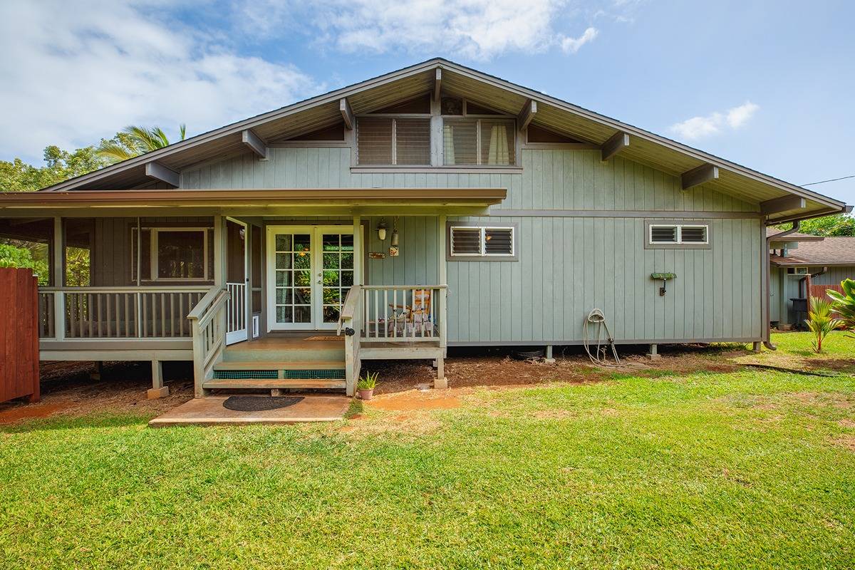 2060 Puukaa Street Kapaa, HI 96746 - Photo 2 of 19 a house view with a garden space