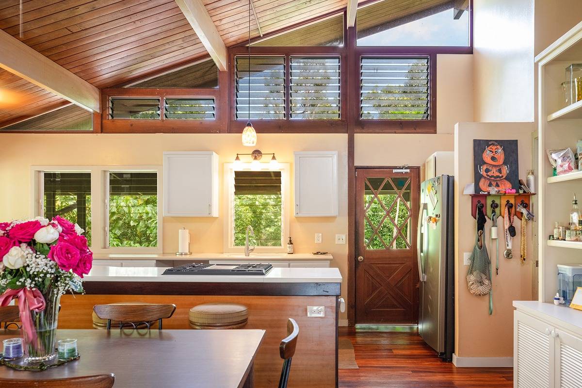 2060 Puukaa Street Kapaa, HI 96746 - Photo 6 of 19 a living room filled with furniture and a potted plant