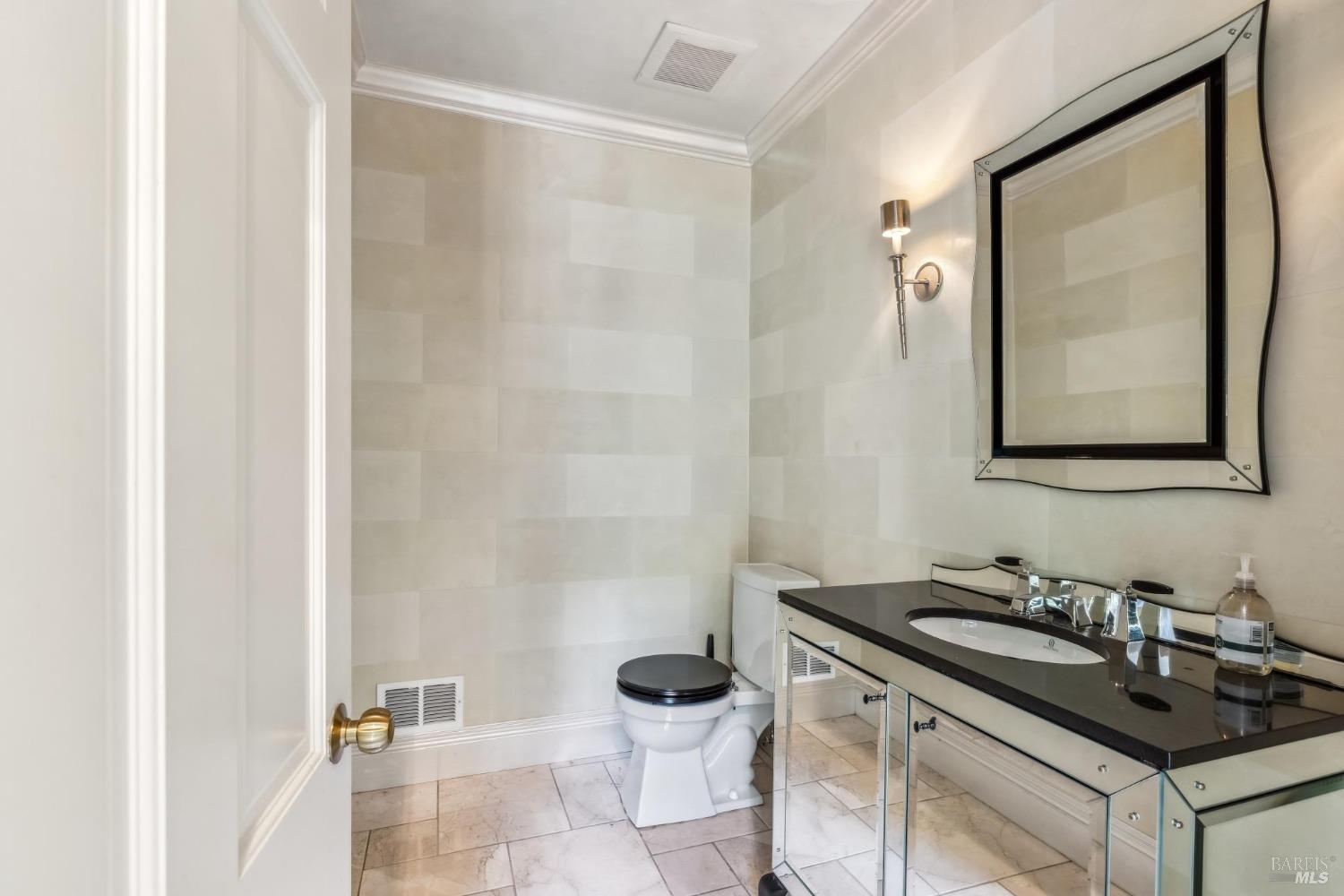 110 Mountain View Avenue San Rafael, CA 94901 - Photo 26 of 83 Half Bath in Marble Entry