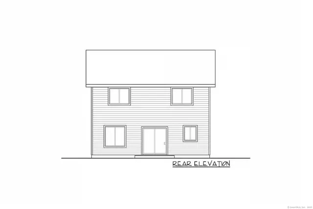 a black and white photo of a hallway