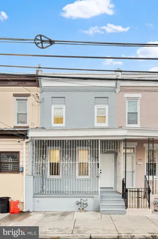 a front view of a multi story building