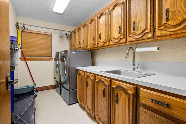 a building outdoor space with patio furniture