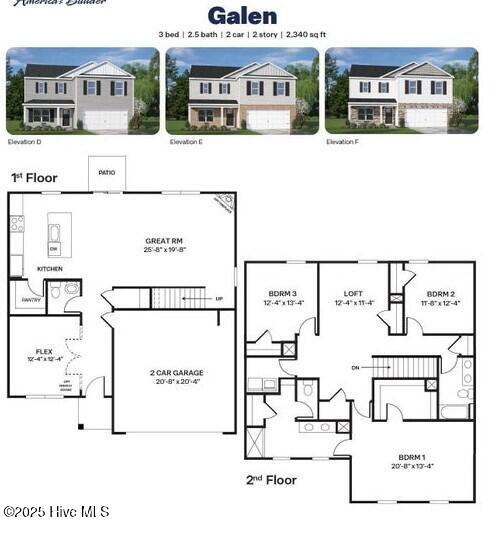 10811 Beard Way Bailey, NC 27807 - Photo 45 of 45 Galen Floorplan 1