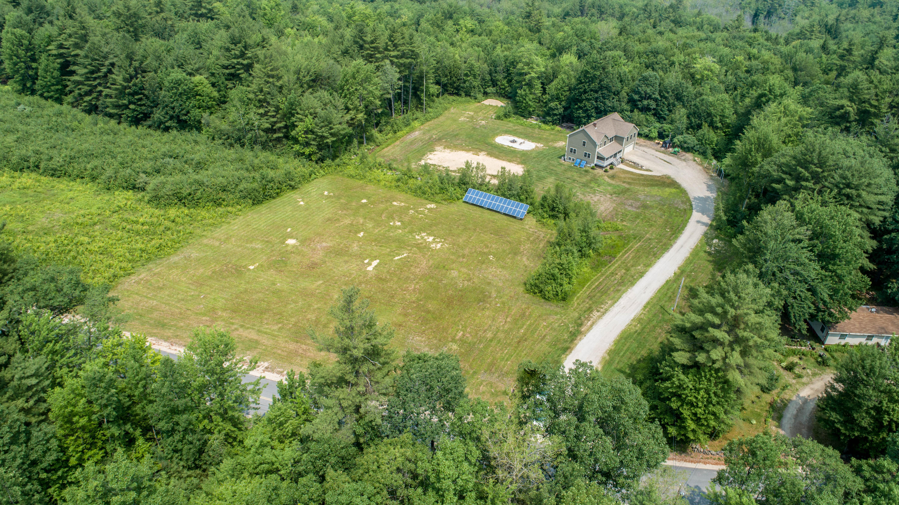 183 Clarks Bridge Road Waterboro, ME 04061 - Photo 8 of 32 Aerial