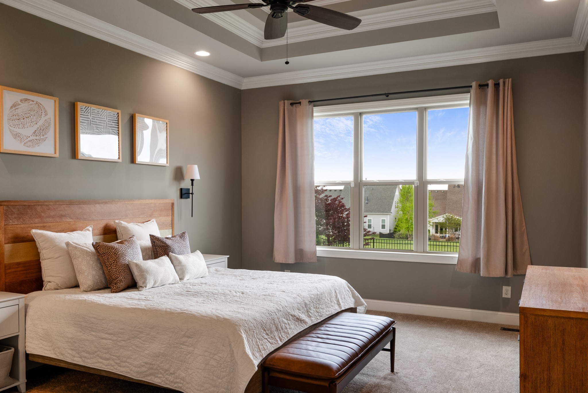 148 Truman Road West Franklin, TN 37064 - Photo 19 of 42 a bedroom with a bed and a window