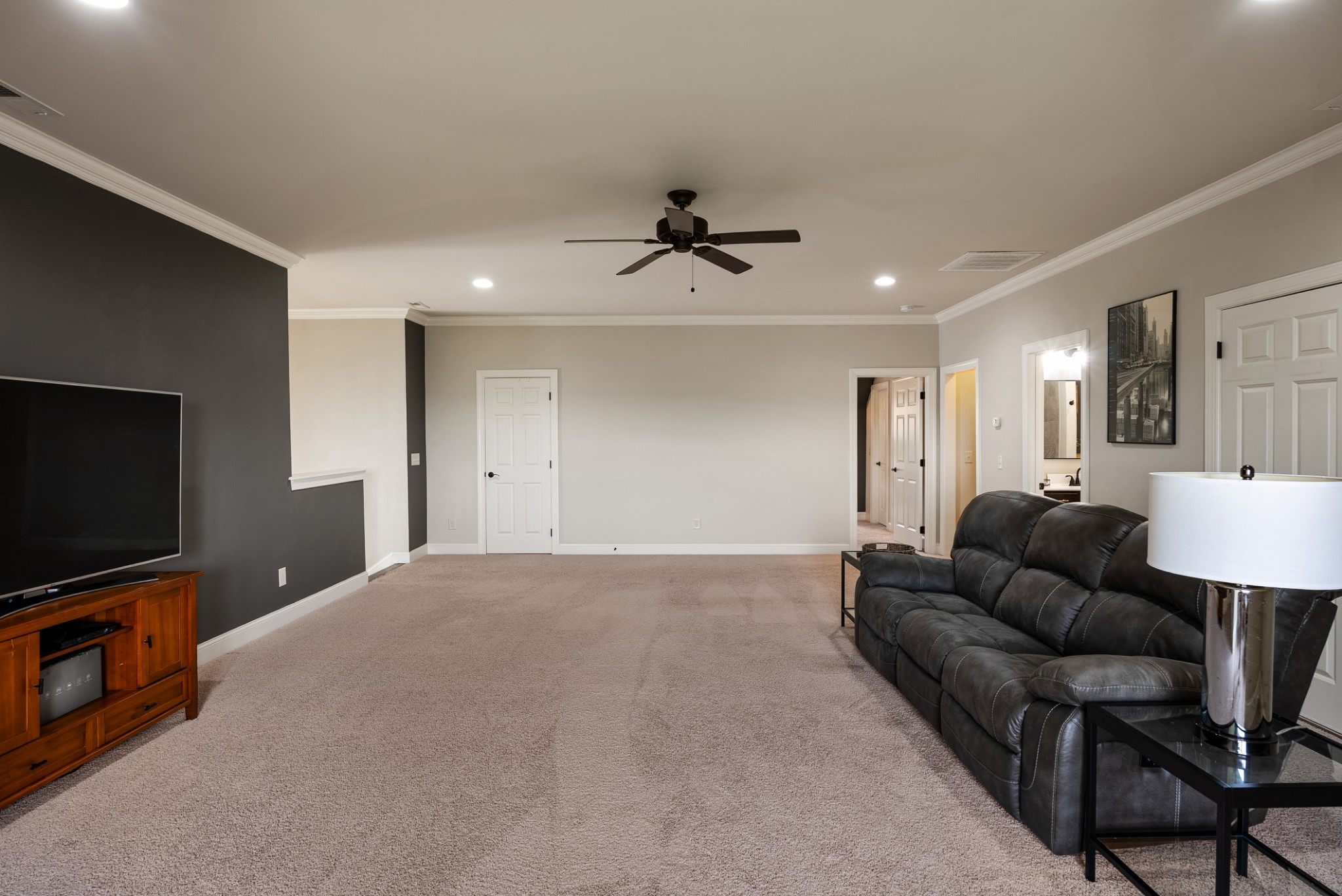 148 Truman Road West Franklin, TN 37064 - Photo 26 of 42 a living room with furniture and a flat screen tv
