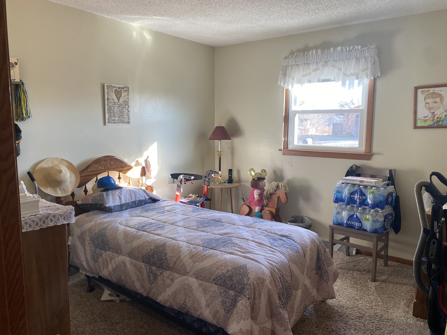 19 Capri Street Streator, IL 61364 - Photo 11 of 35 a bedroom with bed and a window