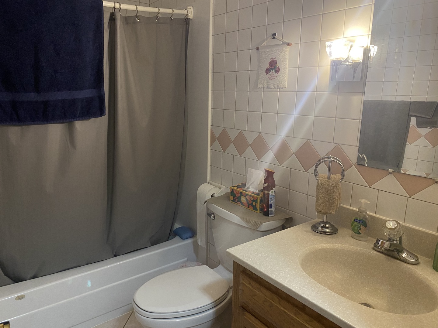19 Capri Street Streator, IL 61364 - Photo 18 of 35 a bathroom with a sink toilet and shower