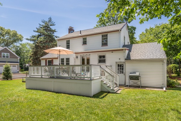 100 Mayflower Road Needham, MA 02492 - Photo 27 of 28 front view of a house with a yard