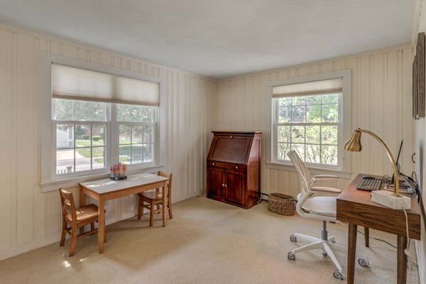 100 Mayflower Road Needham, MA 02492 - Photo 9 of 28 a view of a workspace with furniture and a window
