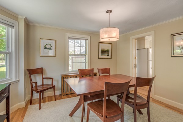 100 Mayflower Road Needham, MA 02492 - Photo 10 of 28 a dining room with furniture and window