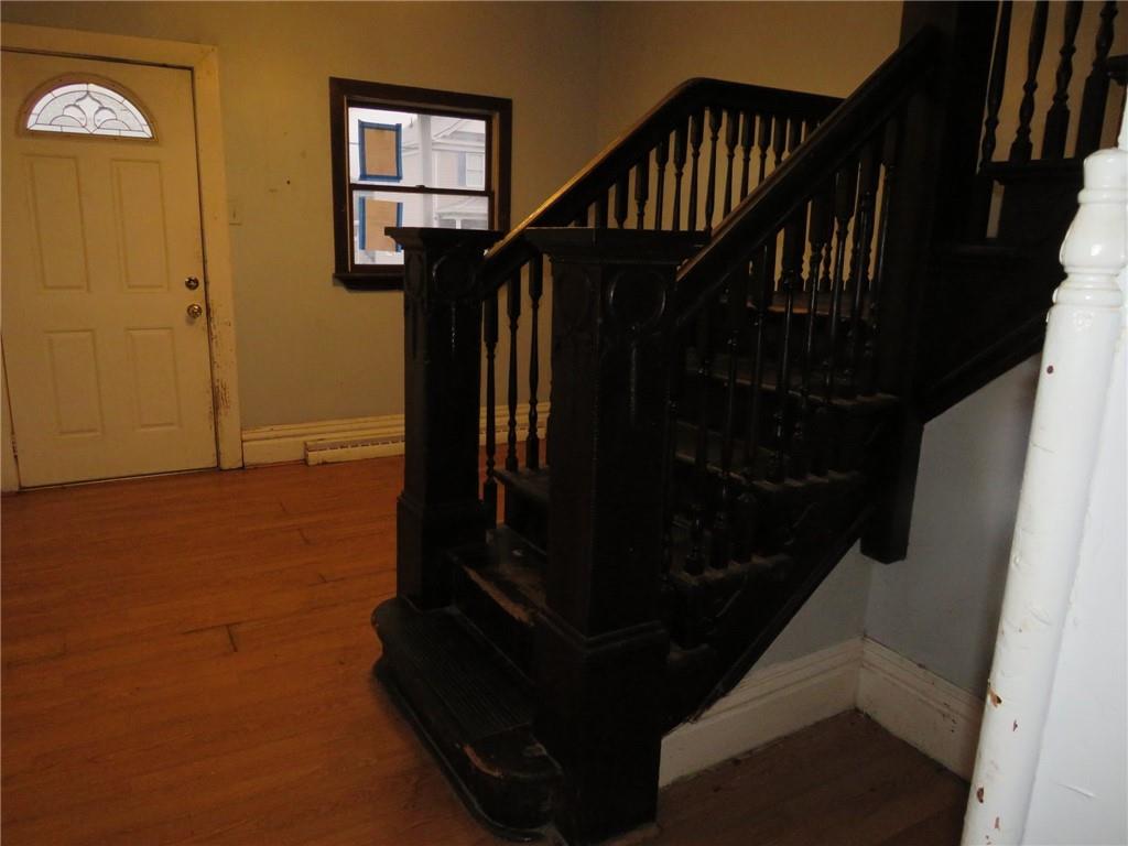 1203 2nd Avenue Conway, PA 15027 - Photo 3 of 43 a view of staircase with wooden floor and stairs