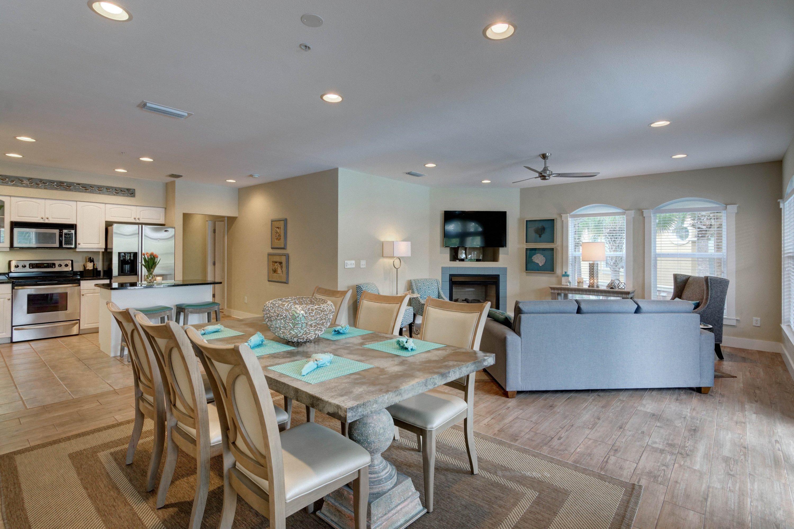 5 Seacrest Blvd Inlet Beach, Unit B201 Inlet Beach, FL 32461 - Photo 18 of 38 a view of a dining room with furniture