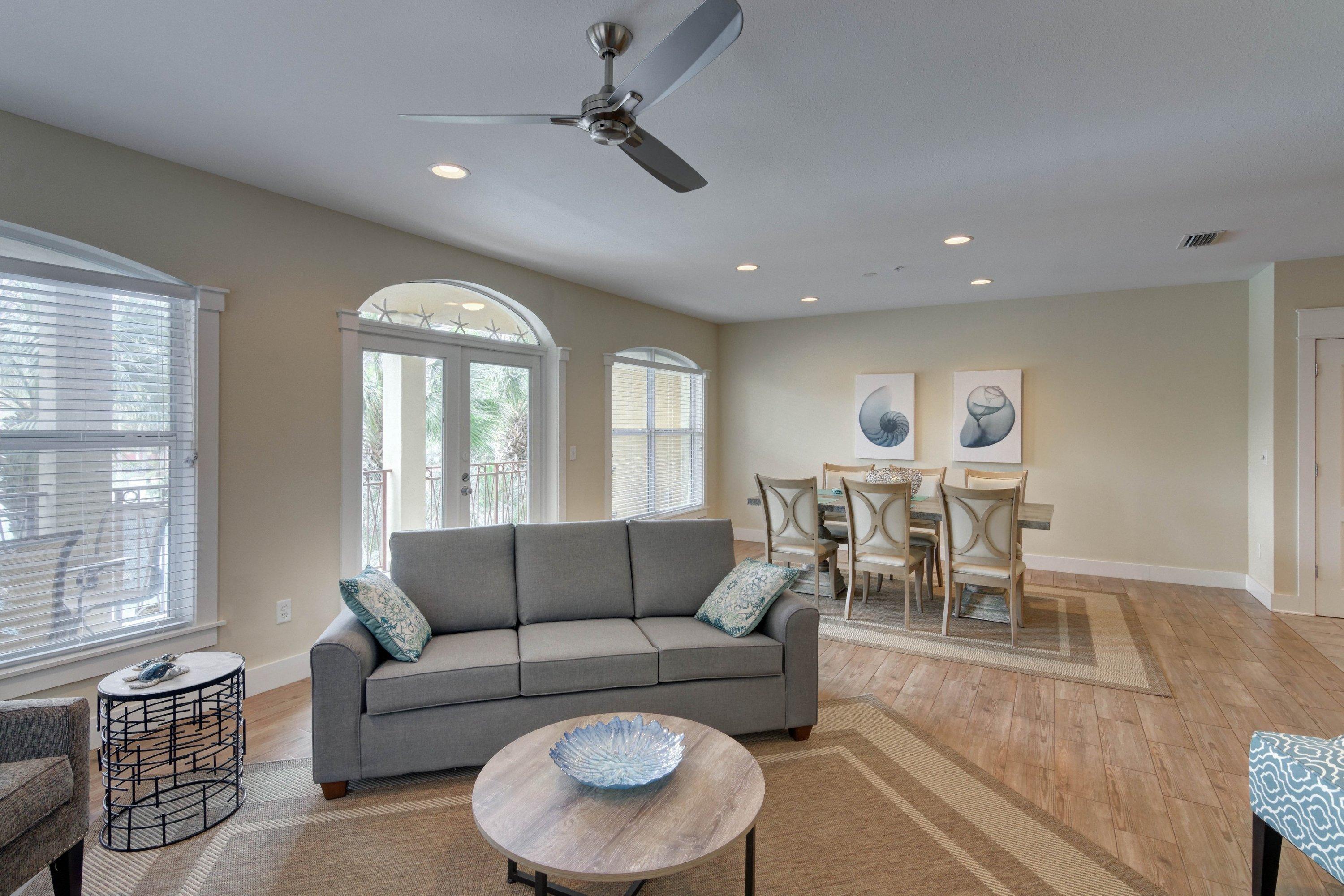 5 Seacrest Blvd Inlet Beach, Unit B201 Inlet Beach, FL 32461 - Photo 21 of 38 a living room with furniture and a large window