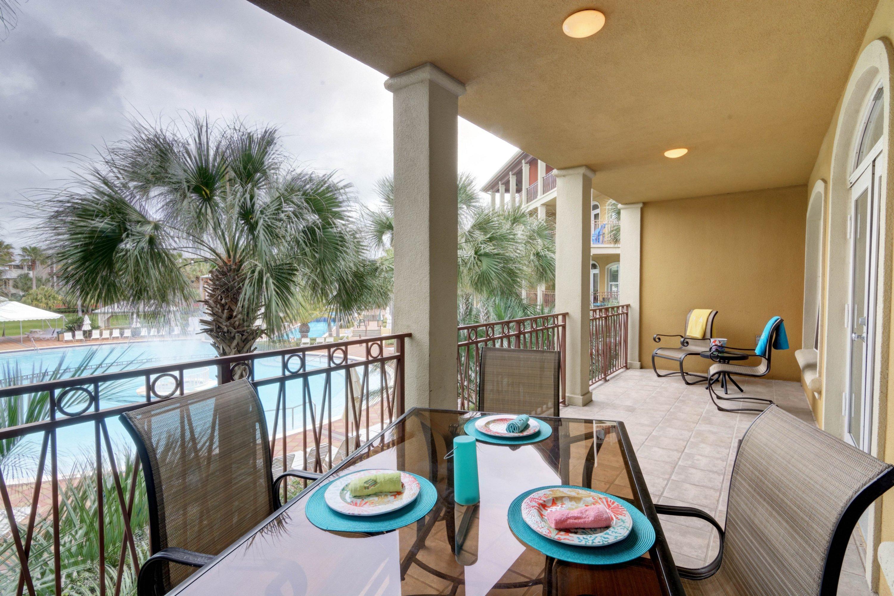 5 Seacrest Blvd Inlet Beach, Unit B201 Inlet Beach, FL 32461 - Photo 22 of 38 a view of a dining room with furniture window and wooden floor