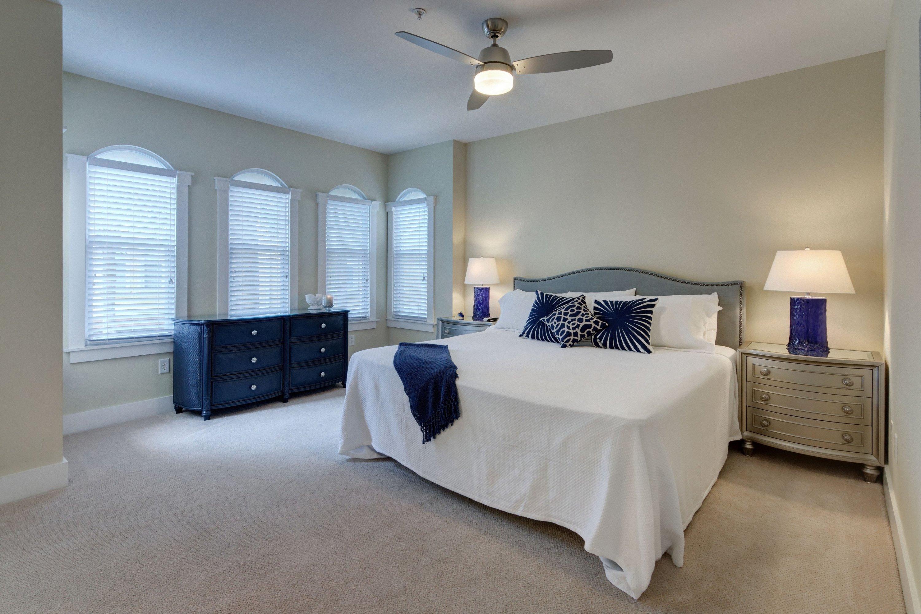 5 Seacrest Blvd Inlet Beach, Unit B201 Inlet Beach, FL 32461 - Photo 23 of 38 a bedroom with a bed and window