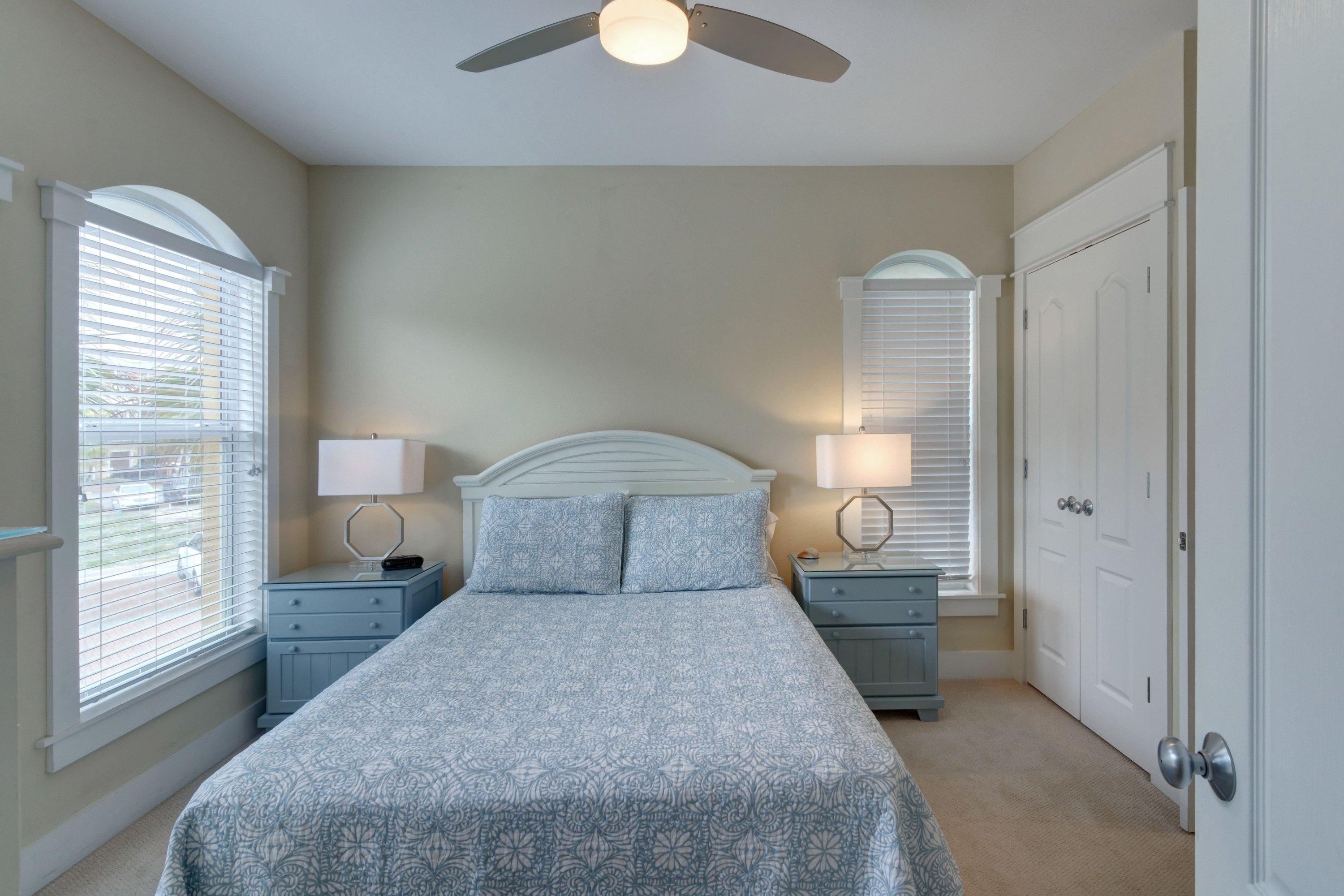 5 Seacrest Blvd Inlet Beach, Unit B201 Inlet Beach, FL 32461 - Photo 31 of 38 a bedroom with a bed and a window