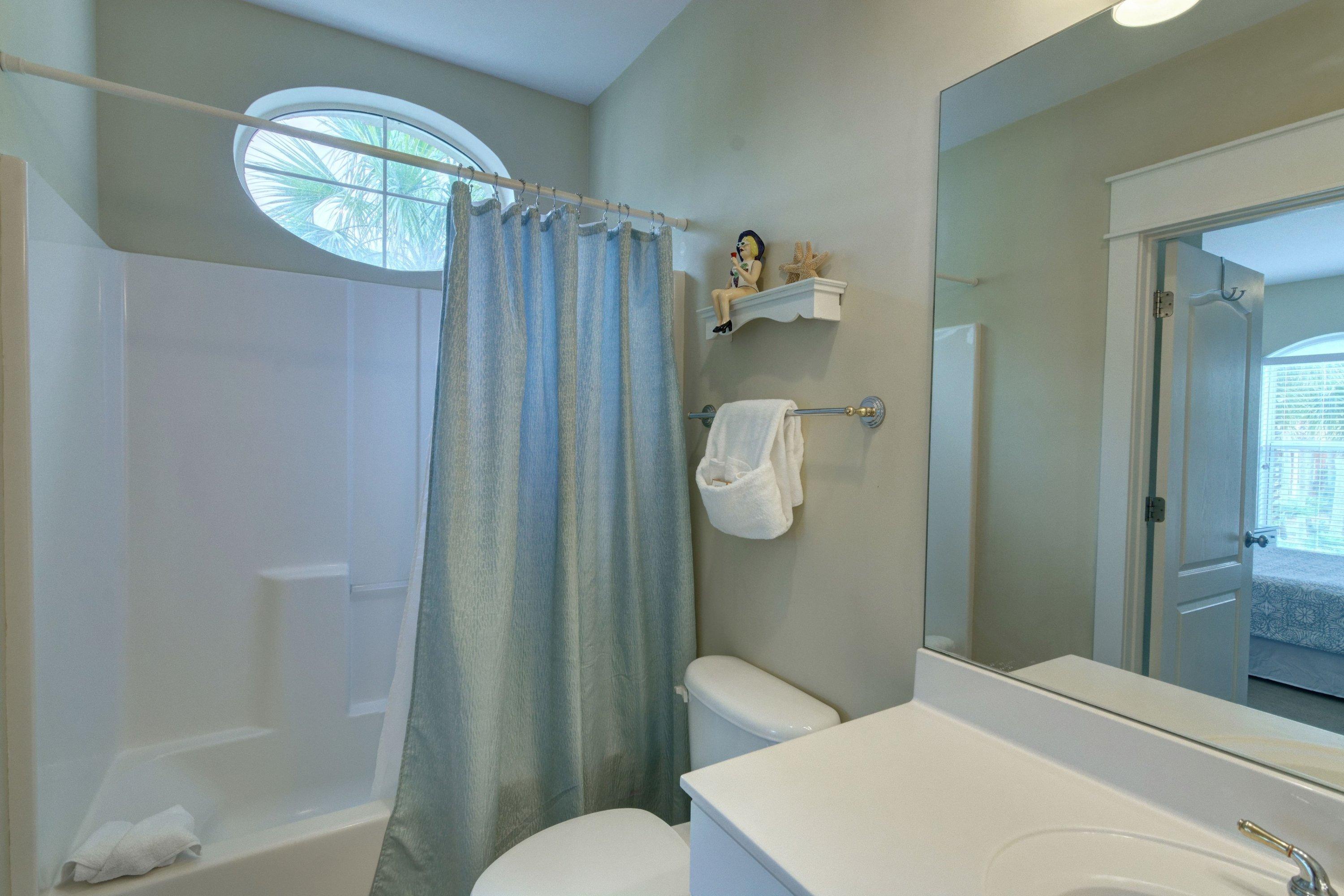 5 Seacrest Blvd Inlet Beach, Unit B201 Inlet Beach, FL 32461 - Photo 34 of 38 a bathroom with a toilet a sink and shower