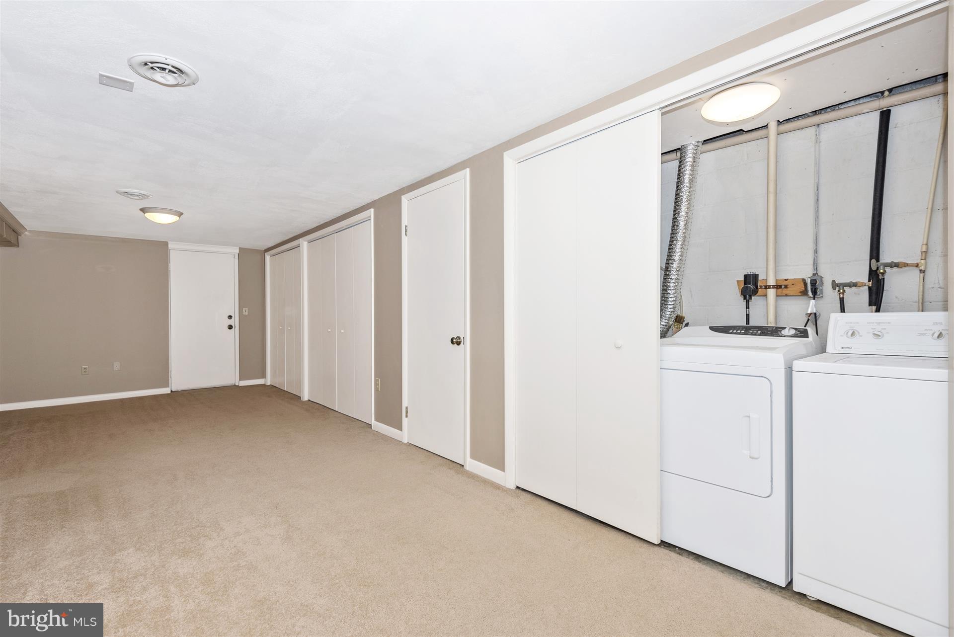 8835 Indian Springs Road Frederick, MD 21702 - Photo 23 of 30 Lower level Bonus Room showing Laundry Space